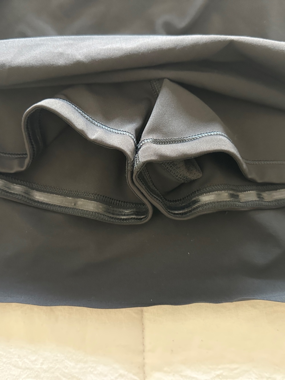 Athleta Black Run With It Skort - Women's Athletic Skort - Picture 2 of 5